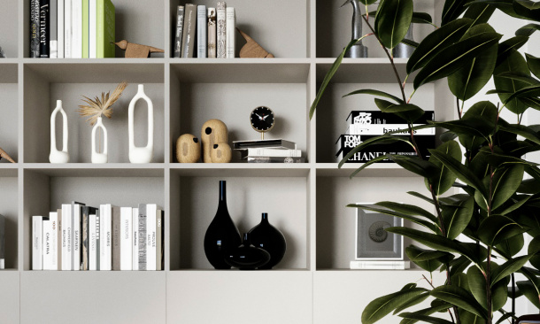 Wizualizacja salonu  - ERDOL 104