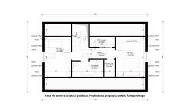 ERDOL 2 XL - Version Links (Wohnzimmer auf der linken Seite) - Dachgeschossausbau - Beispielvorschlag